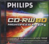 PHILIPS CD-RW 4-12x, 700 mb, jewel
