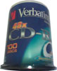 CD-R Verbatim 48x, 700 mb 100 disks